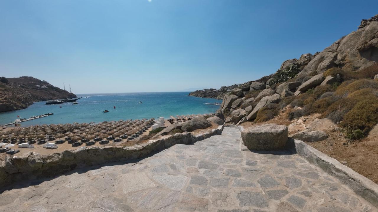 1Path Thea Mykonos Super Paradise Beach House Mykonos Town Esterno foto