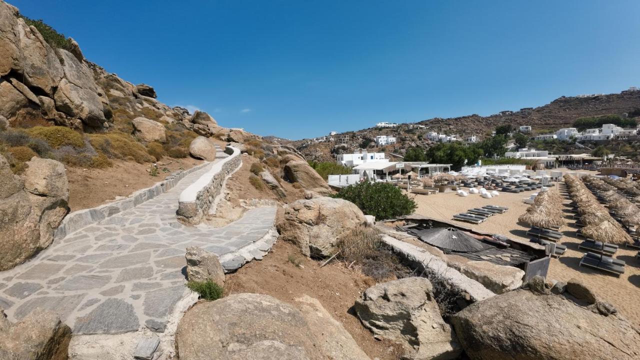 1Path Thea Mykonos Super Paradise Beach House Mykonos Town Esterno foto