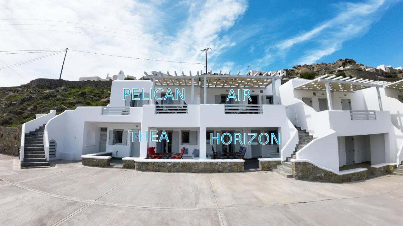 1Path Thea Mykonos Super Paradise Beach House Mykonos Town Esterno foto