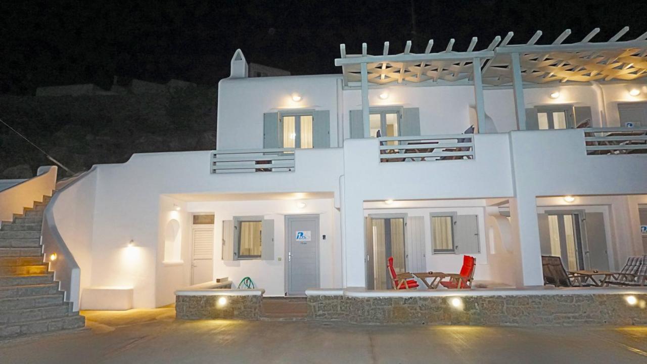 1Path Thea Mykonos Super Paradise Beach House Mykonos Town Esterno foto